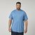 North Latitude 61010 US T-Shirt Middenblauw - T-shirts - Grote Maten T-shirts Heren
