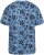 North Latitude 61123 All-Over Print T-Shirt Middenblauw - T-shirts - Grote Maten T-shirts Heren