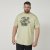 North Latitude 61315 T-Shirt Met Print Licht Stofgroen - T-shirts - Grote Maten T-shirts Heren
