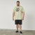 North Latitude 61315 T-Shirt Met Print Licht Stofgroen - T-shirts - Grote Maten T-shirts Heren