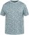 North Latitude 61318 All-Over Print T-Shirt Stofblauw - T-shirts - Grote Maten T-shirts Heren