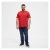 North Latitude T-Shirt O-Neck Red - T-shirts - Grote Maten T-shirts Heren