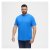 North Latitude T-Shirt O-Neck Cobolt Blue - T-shirts - Grote Maten T-shirts Heren