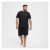 North Latitude Pyjama T-Shirt V-Neck Short Sleeve Black - Pyjama's en Loungewear - Grote Maten Pyjama Heren