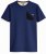 Motley Denim Milan T-shirt Donker indigo - T-shirts - Grote Maten T-shirts Heren