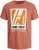 Jack & Jones Spring Logo T-Shirt Pink - T-shirts - Grote Maten T-shirts Heren