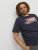Jack & Jones Logan T-Shirt Navy - T-shirts - Grote Maten T-shirts Heren