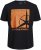 Jack & Jones Conrad T-Shirt Black - T-shirts - Grote Maten T-shirts Heren