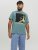 Jack & Jones Conrad T-Shirt Grey - T-shirts - Grote Maten T-shirts Heren