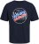Jack & Jones Codyy T-Shirt Navy - T-shirts - Grote Maten T-shirts Heren