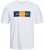 Jack & Jones Codyy T-Shirt White - T-shirts - Grote Maten T-shirts Heren