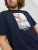 Jack & Jones Copenhagen Photo T-Shirt Navy - T-shirts - Grote Maten T-shirts Heren