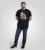 D555 Derby T-Shirt Rhythm and Rides Navy - T-shirts - Grote Maten T-shirts Heren