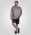 D555 Retford T-Shirt Lightweight Peach Finished Grey - T-shirts - Grote Maten T-shirts Heren