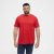 North Latitude T-Shirt O-Neck Red TALL - TALL T-shirts - TALL T-Shirts Heren