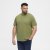 North Latitude T-Shirt O-Neck Olive Green TALL - TALL T-shirts - Extra lange T-shirts voor heren
