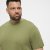 North Latitude T-Shirt O-Neck Olive Green TALL - TALL T-shirts - Extra lange T-shirts voor heren