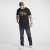 North Latitude Denim Printed T-Shirt Black TALL - TALL T-shirts - Extra lange T-shirts voor heren