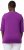 Ulla Popken Rhinestone Detail 3/4 Sleeve Tee Blackberry - Bedrukte T-shirts voor dames - 