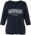 Ulla Popken City Name Graphic Tee Navy - Bedrukte T-shirts voor dames - 