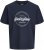 Jack & Jones Dover Denim O-Neck T-Shirt Blue - T-shirts - Grote Maten T-shirts Heren