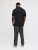 Jack & Jones College Logo Polo Short Sleeve Black - Polo shirts - Grote Maten Poloshirts Heren
