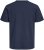 Jack & Jones College Logo Crew Neck T-Shirt Blue - T-shirts - Grote Maten T-shirts Heren