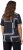 Ulla Popken Paisley A-Line Short Sleeve Tee Navy Blue - Bedrukte T-shirts voor dames - 