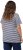Ulla Popken Palm Tree Embroidered Tee Navy Blue - Bedrukte T-shirts voor dames - 