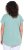 Ulla Popken Metallic Animal Cap Sleeve Graphic Tee Light Green - Bedrukte T-shirts voor dames - 