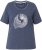 Ulla Popken Peacock Short Sleeve Graphic Tee - Bedrukte T-shirts voor dames - 