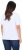 Ulla Popken Flocked Short Sleeve Graphic Tee Snow White - Bedrukte T-shirts voor dames - 