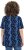 Ulla Popken Letter Print Short Sleeve Tee Navy - Bedrukte T-shirts voor dames - 