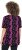 Ulla Popken Letter Print Short Sleeve Tee Magnolia Red - Bedrukte T-shirts voor dames - 