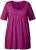 Ulla Popken Essential Front Pleat Tee Berry - T-shirts - 