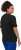 Ulla Popken Piping Accent Functional UVP 50+ Stretch Knit Top Black - T-shirts - 