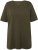 Ulla Popken Essential Square Neck Stretch Tee Forest Green - T-shirts - 