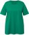 Ulla Popken Essential Round Neck Stretch Tee Emerald Green - T-shirts - 