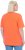 Ulla Popken Essential Round Neck Stretch Tee Coral Pink - T-shirts - 