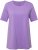 Ulla Popken Essential Round Neck Stretch Tee Pale Lilac - T-shirts - 