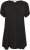 Kaffe Curve Ami Korte mouw Tuniek Diepzwart - T-shirts - 