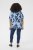 Kaffe Curve Aliana Tunic Blue Flower Animal - Tunieken - 