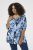 Kaffe Curve Aliana Tunic Blue Flower Animal - Tunieken - 
