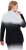Ulla Popken Gebreide Blazer Met Kleurverloop Zwart/Wit - Blazers - 