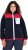 Ulla Popken Color Block Teddy Fleece Jacket Navy - Sweaters & hoodies - 
