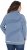 Ulla Popken Striped Turtleneck Neon Detail Sweatshirt Indigo Denim - Sweaters & hoodies - 