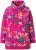 Ulla Popken Ribbon Print Turtleneck Sweatshirt Cherry Red - Sweaters & hoodies - 