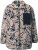 Ulla Popken Marble Print Teddy Fleece Jacket Dark Putty - Sweaters & hoodies - 