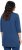 Ulla Popken Dandelion Short Sleeve Graphic Tee Ink Blue - Bedrukte T-shirts voor dames - 