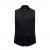JP1880 Velvet Vest Traditional Black - Jassen - Grote Maten Herenjassen